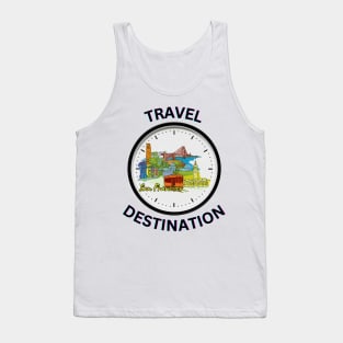 Travel to San Francisco Tank Top